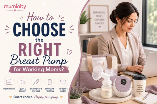 How to Choose the Right Breast Pump for Working Moms? - Muminity