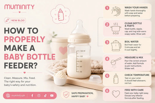 How to Properly Make a Baby Bottle Feeder? - Muminity