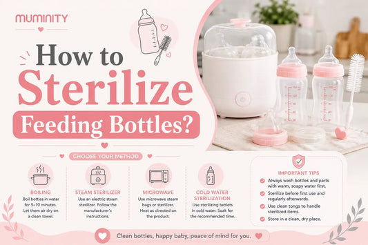 How to Sterilize Feeding Bottles? - Muminity
