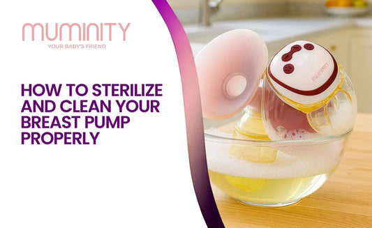 How to Sterilize and Clean Your Breast Pump Properly - Muminity