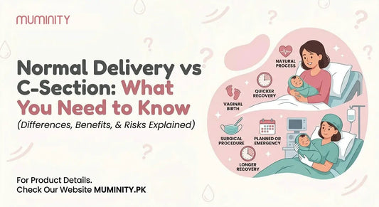 Normal Delivery vs C-Section: Differences, Benefits, Risks & What You Need to Know - Muminity