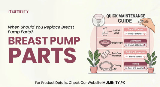 When Should You Replace Breast Pump Parts? - Muminity