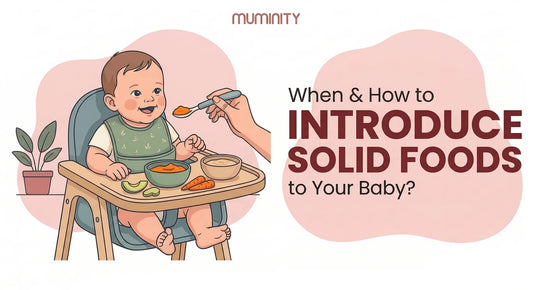 When and how to Introduce Solid Foods to Baby? - Muminity