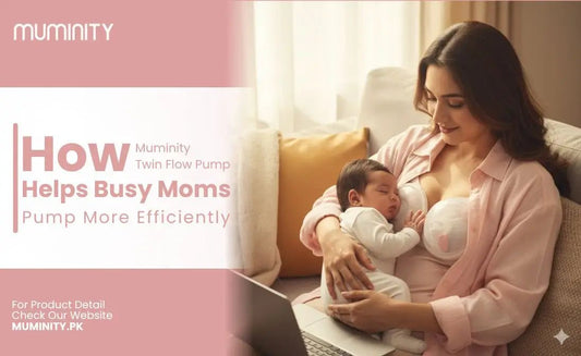 How Muminity’s Twin Flow Pump Helps Busy Moms Pump More Efficiently - Muminity