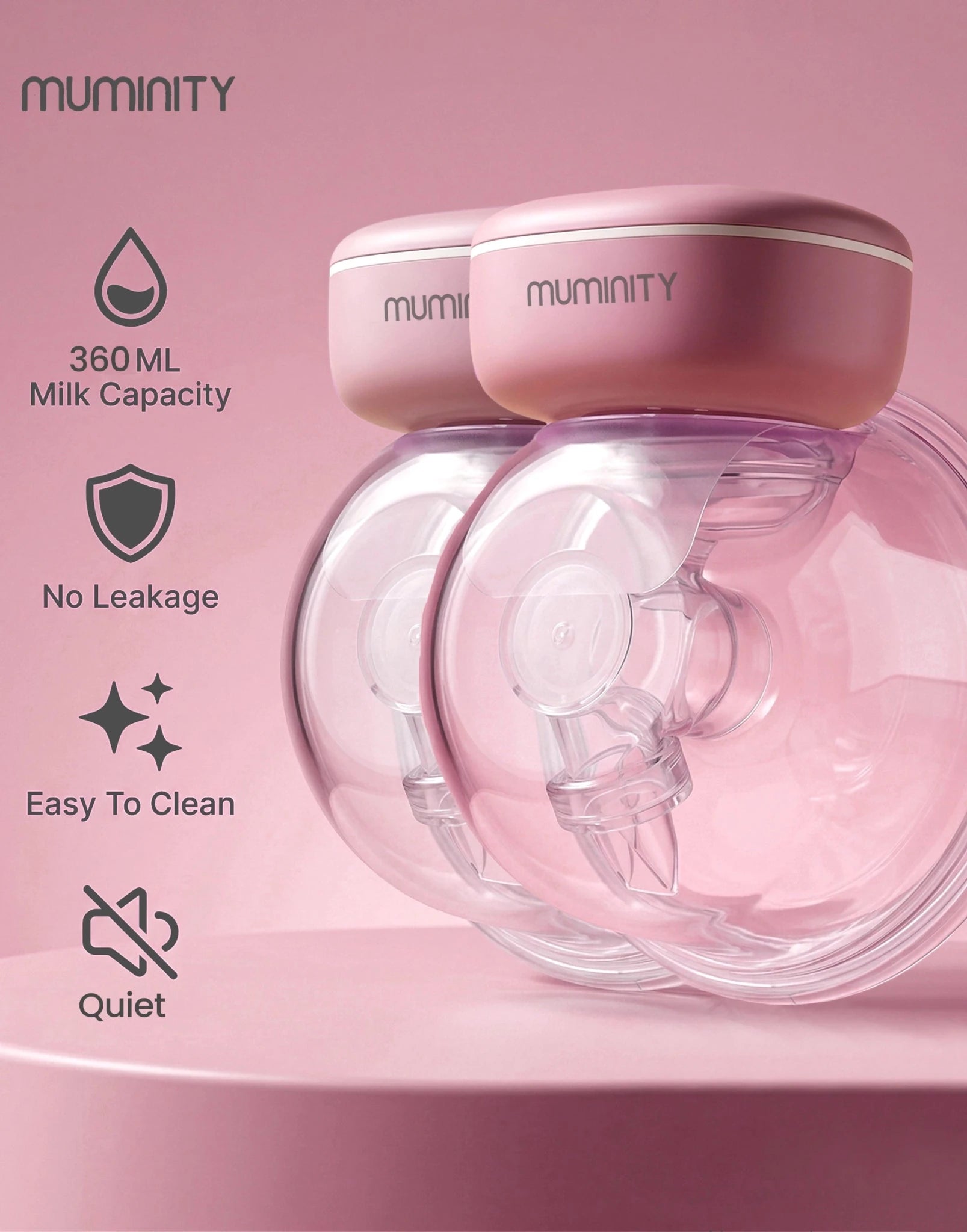 Muminity TwinLite™ - Double Breast Pump - Muminity