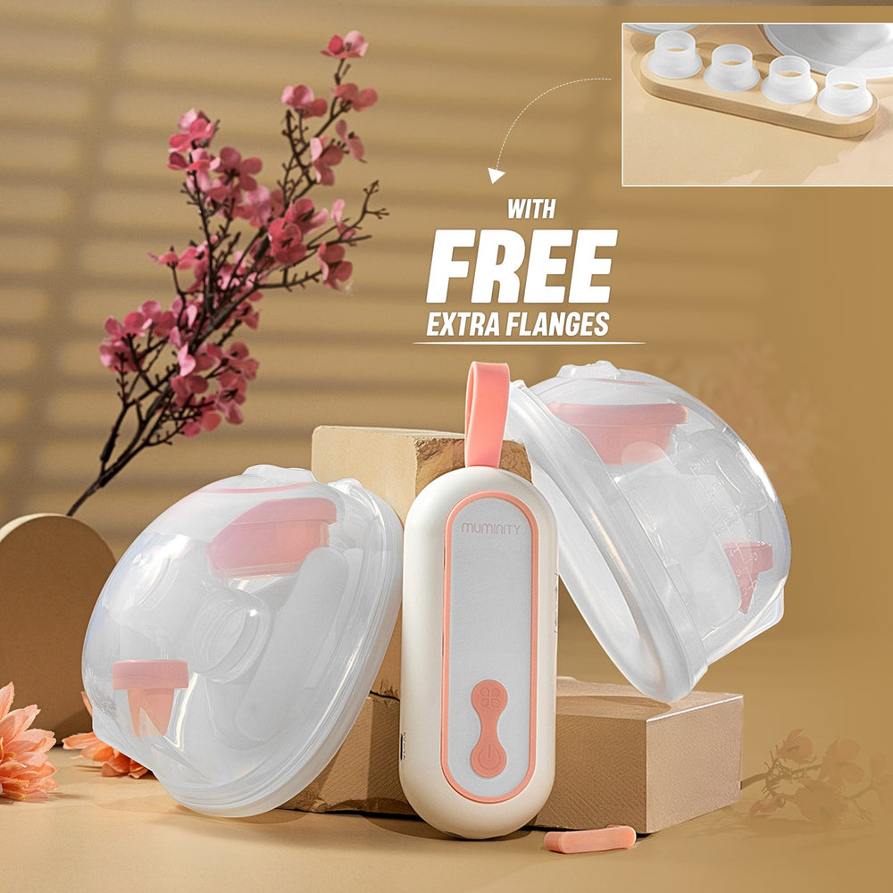 Twin Flow Pro - Wearable Pump (Rechargeable) Breast Pump - Muminity