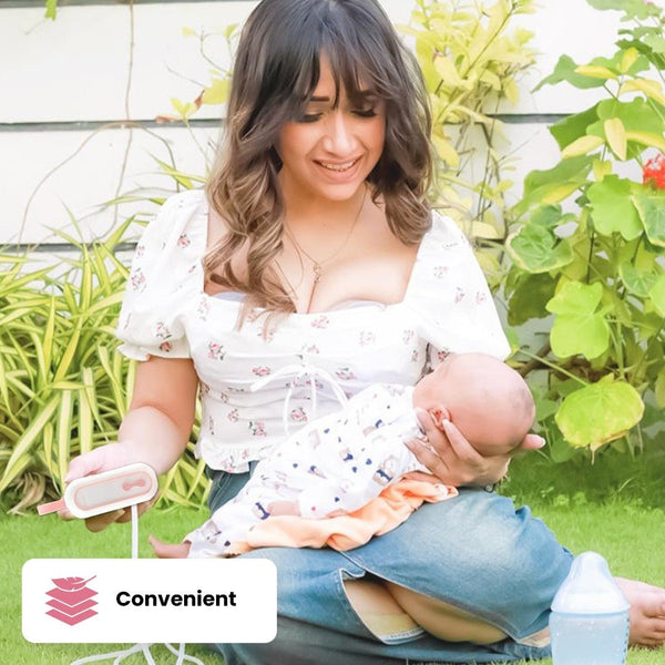 Twin Flow Pro - Portable Wearable Breast Pump (Rechargeable) - Muminity