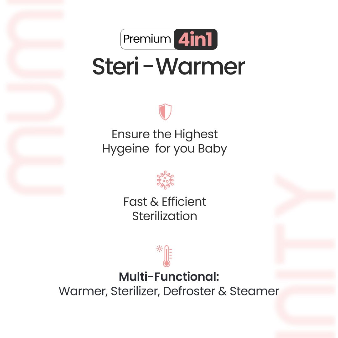 Muminity FeedCare™ 4 - in - 1 Steri - Warmer - Muminity